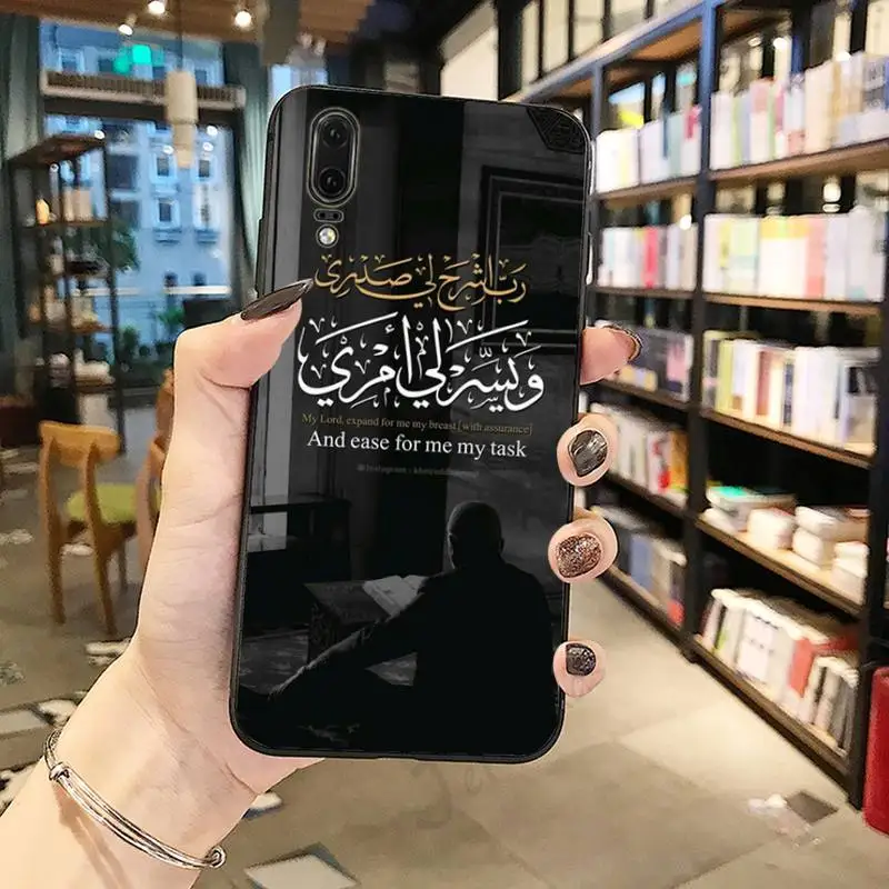 

Arabic Quran Islamic Muslim art Phone Case For Huawei honor Mate P 10 20 30 40 Pro 10i 9 10 20 8 x Lite