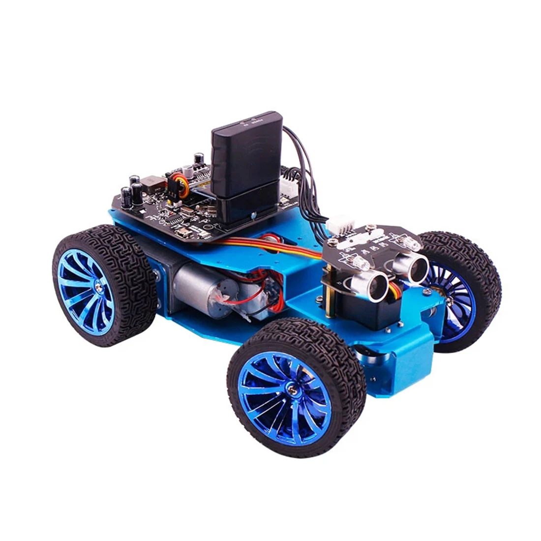

Hot STM32 Visual Robot OV7670 Camera Tracking OLED Screen Independent Steering Robotics High-Power Motor Toys Games