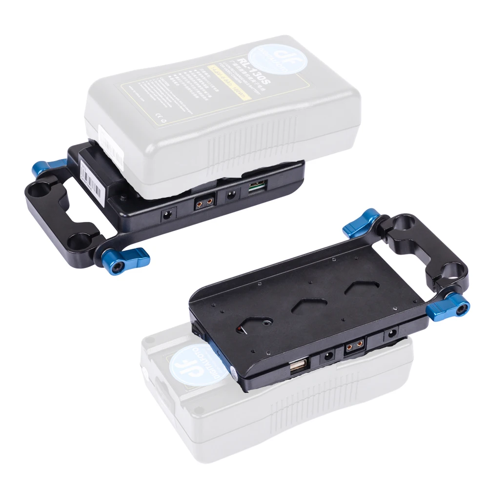VFU1 USB порт dslr v mount адаптер питания 5D2 камера V замок Система питания Muitl выходной адаптер v Монтажная пластина