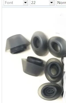 full black 1set. 1 комплект. Ушные крючки или ушные вкладыши для Ja-bra Elite 65e 45e EVOLVE 75e bluetooth - Цвет: full black 1set.