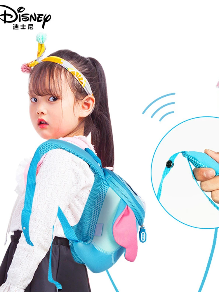 

Disney Genuine Bag Printing Girl Schoolbag Children Large Capacity Backpack Cute Cartoon Boy Handbag Light Lighten-up Bags