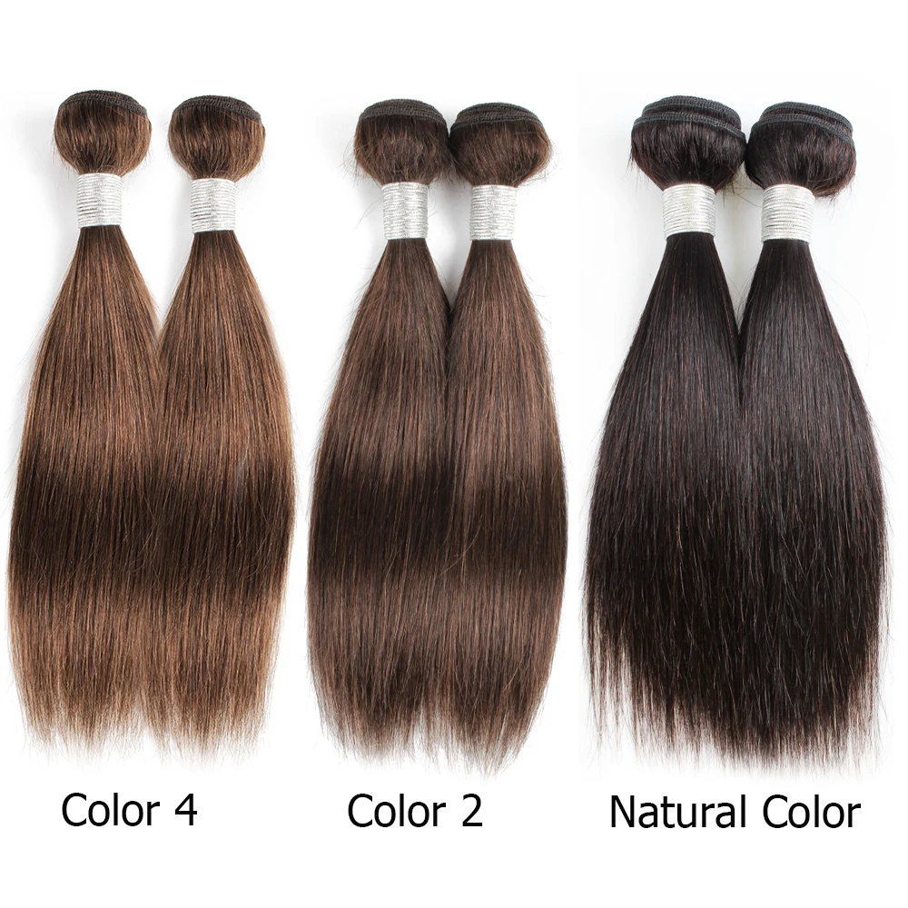 MOGUL HAIR 50 г/шт. 4/6 пряди ков с 4x13 фронтальной сеткой 10 16 дюймов натуральный цвет