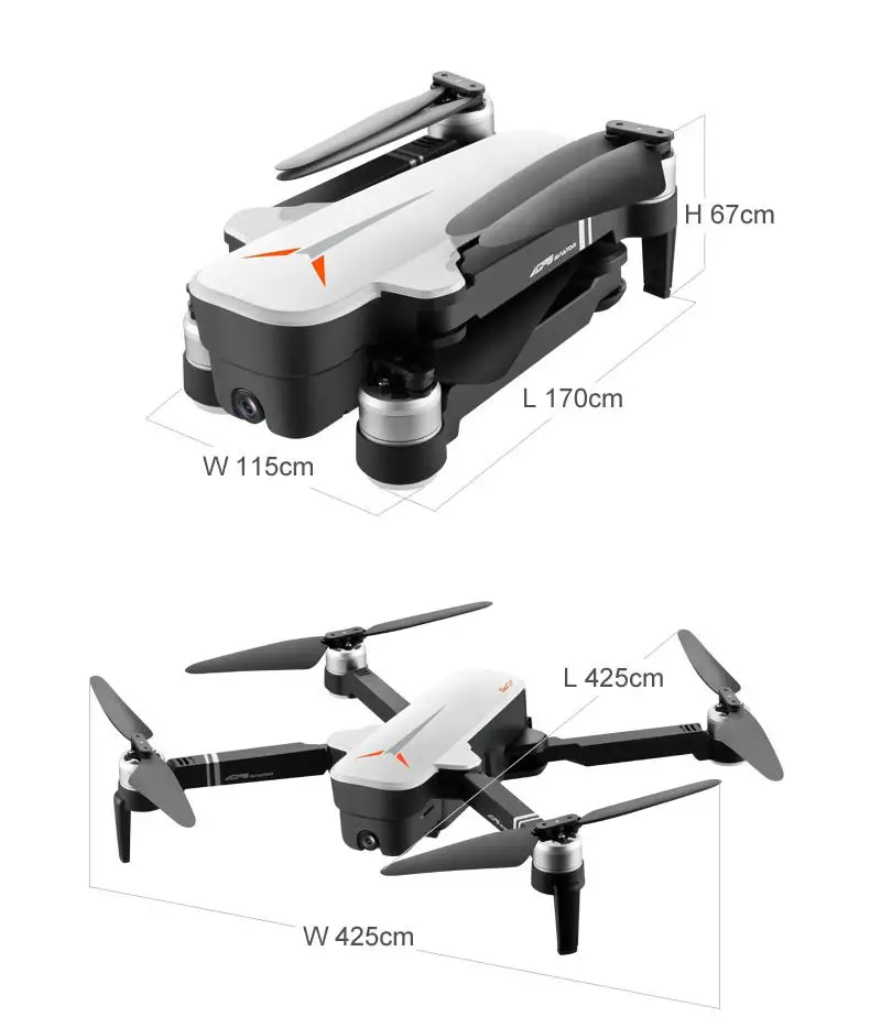 LeadingStar 8811GPS RC Дрон GPS/оптический поток двойной режим двойная