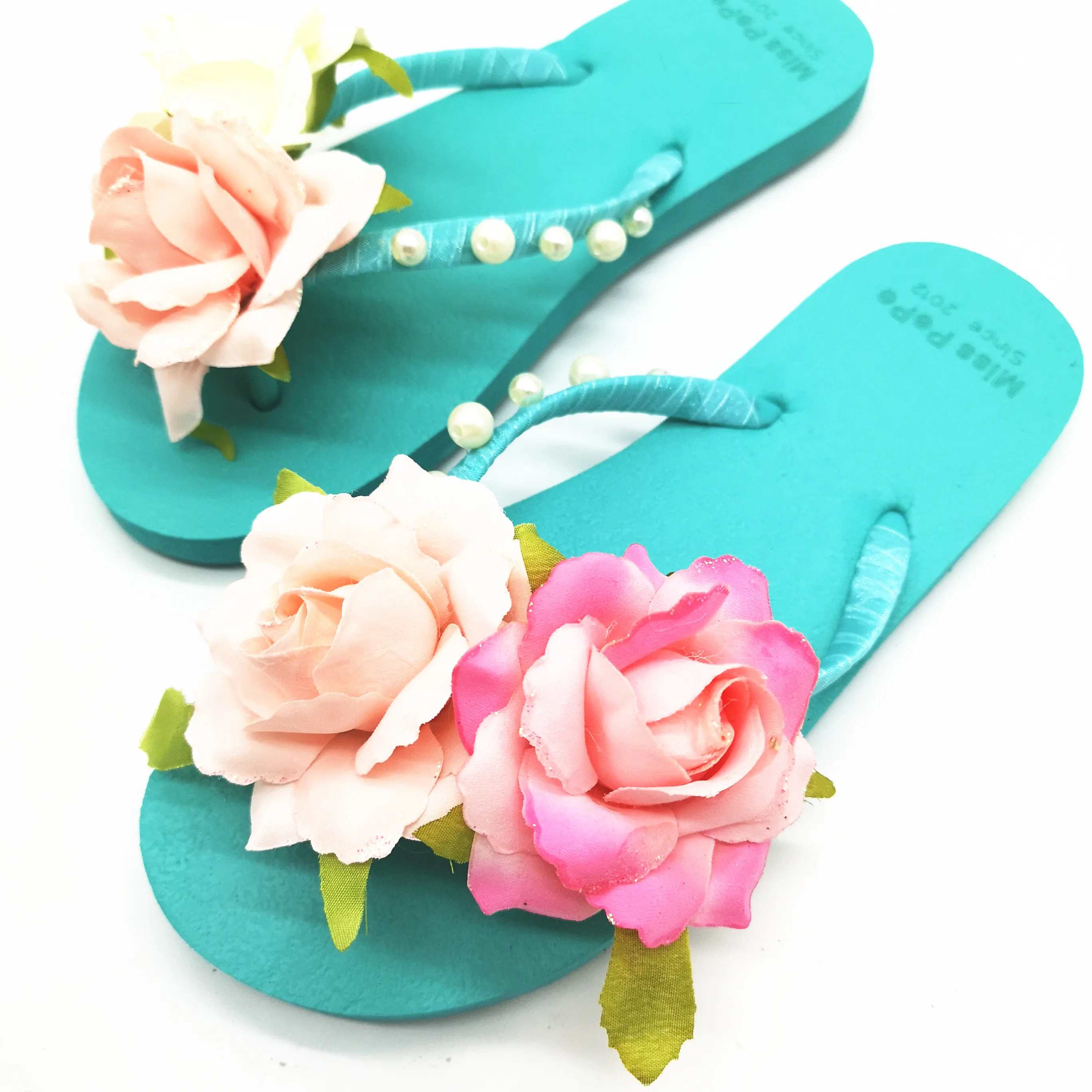 

Цветочные шлепанцы HAHAFLOWER из ЭВА, женские, разноцветные, удобные домашние шлепанцы на плоской подошве, пляжные шлепанцы