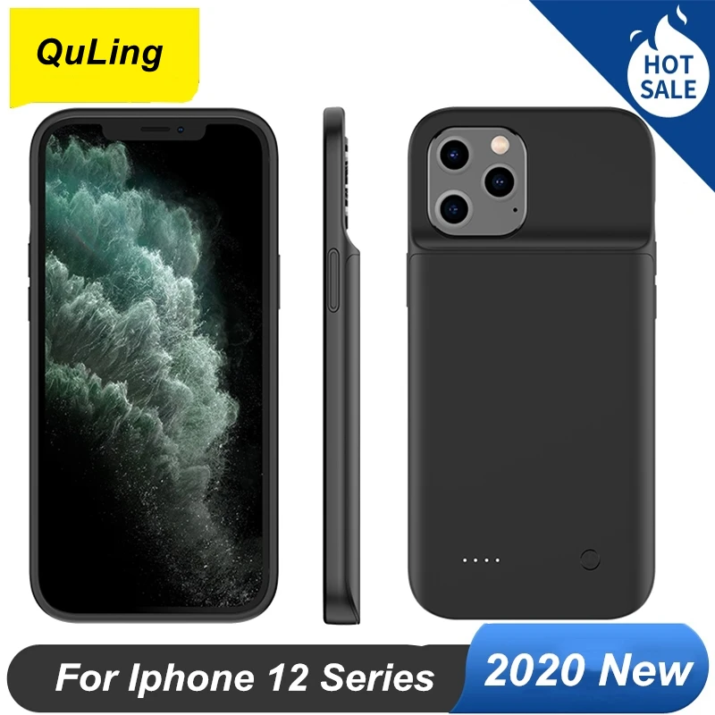 

QuLing 6800 Mah For Iphone 12 Battery Case For Iphone 12 Mini 12Pro 12 Pro Max Battery Charger Case Power Bank