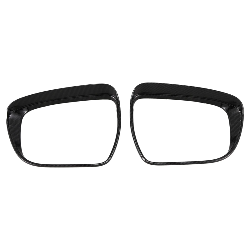 Чехлы для автомобильных зеркал заднего вида из АБС углеродного волокна дождевая