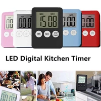 durable thin cooking digital magnetic timer kitchen time tools countdown alarm clock baking lcd count down up loud alarm clock