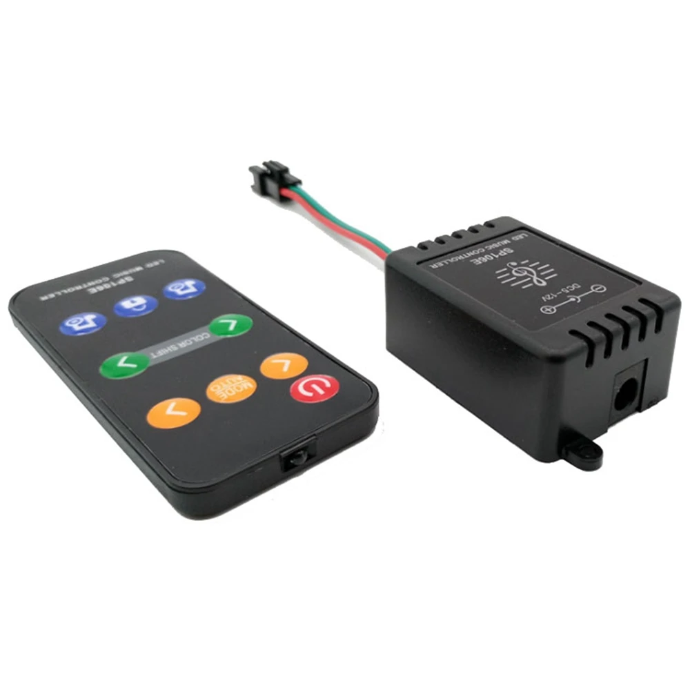 Светодиодный музыкальный контроллер SP106E 9 клавиш фотоэлемент WS2811 /WS2812B /6812 /1903/6803