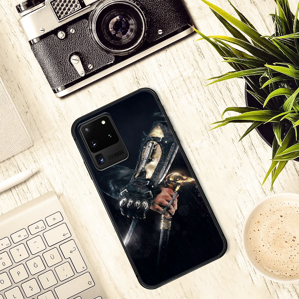 

Assassin's Creed Phone Case Cover Hull For Samsung Galaxy S 7 8 9 10 e 20 FE edge uitra plus Note 9 10 20 black Coque 3D