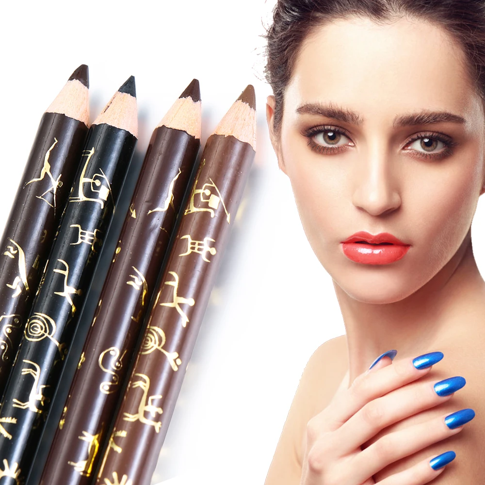 1 PC Waterproof Long-lasting Excellence Eyebrow Eyeliner Pencil Eye Makeup Beauty Tools Brown/Black With Sharpener Lid New | Красота и