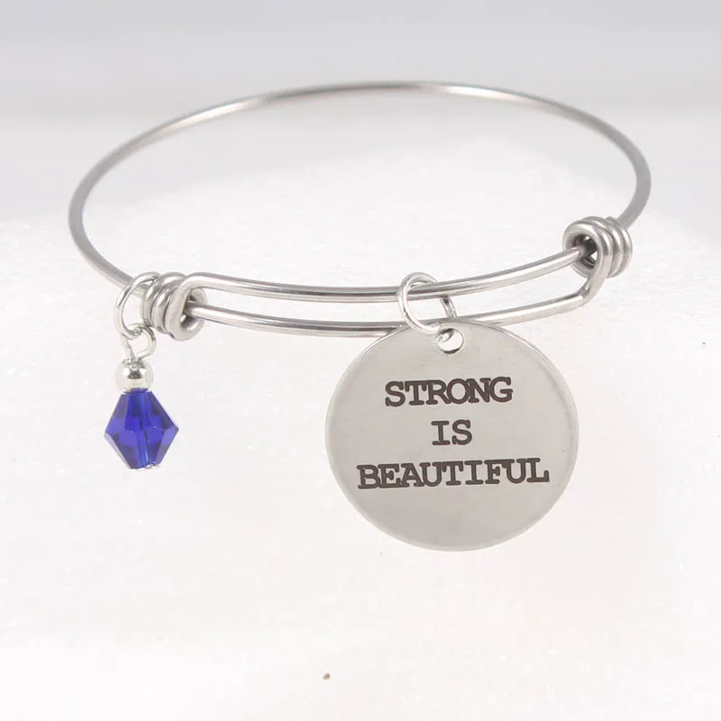 Горячая Распродажа 65 мм расширяемая браслет нержавеющая сталь серебро браслеты