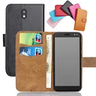 Чехол для телефона DEXP A250, мягкий кожаный флип-чехол для телефона 5 дюймов, с функцией подставки, кошелек для кредитных карт