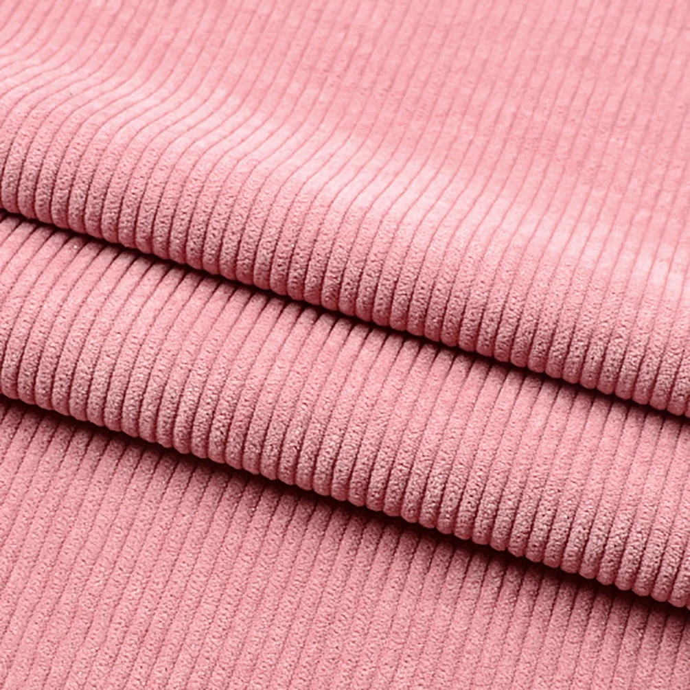 50cmX155cm Embossed Stripes Velvet Fabric Solid Color Soft Sewing for Hair Accessories DIY Crafts Materials |