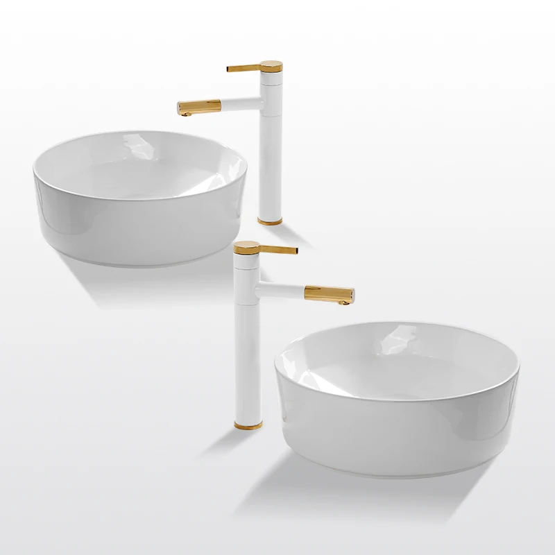 Художественный Над Прилавок умывальник керамический бытовой ванной комнаты