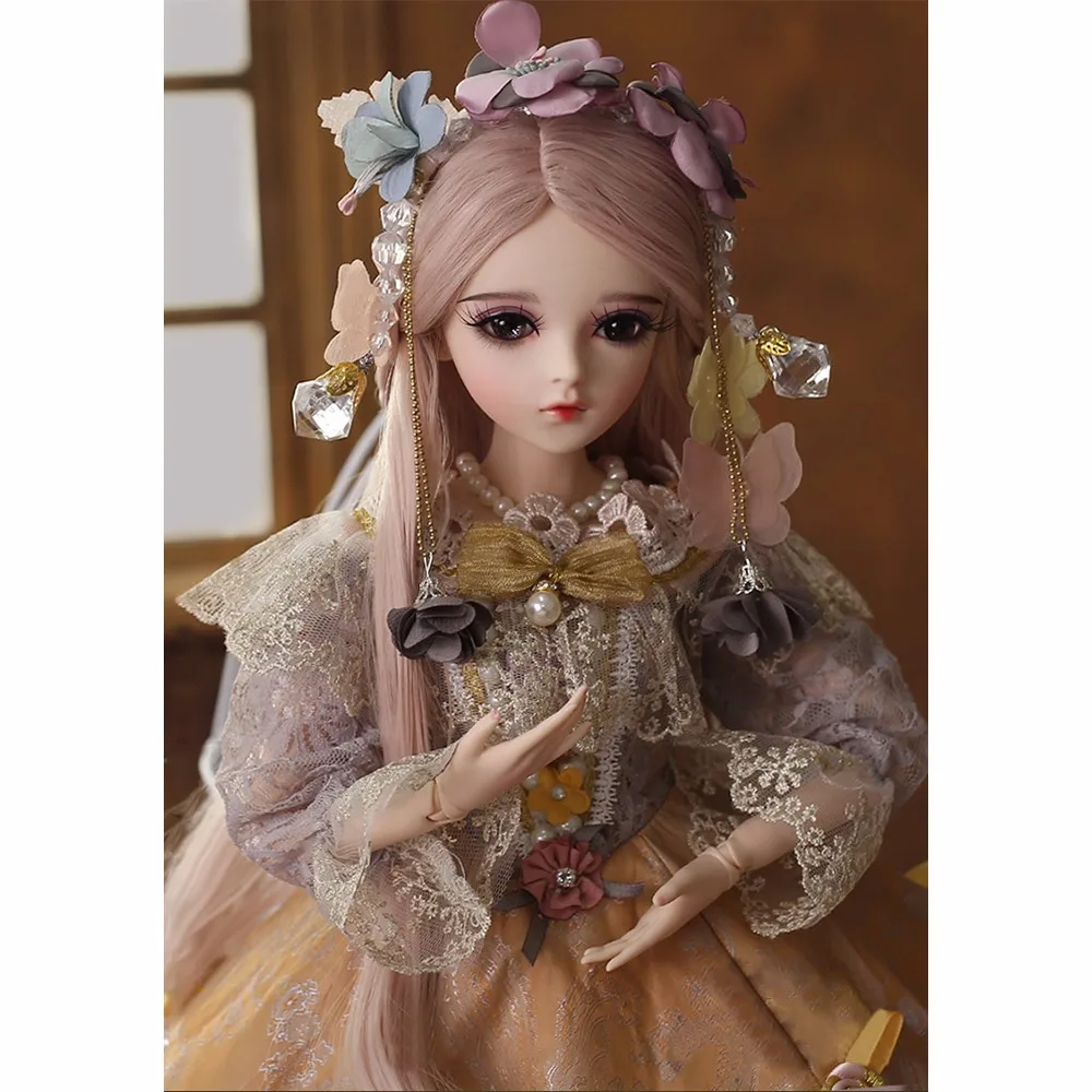 Новинка BJD кукла 1/3 с одежда парики обувь макияж 100% ручная работа красивые игрушки