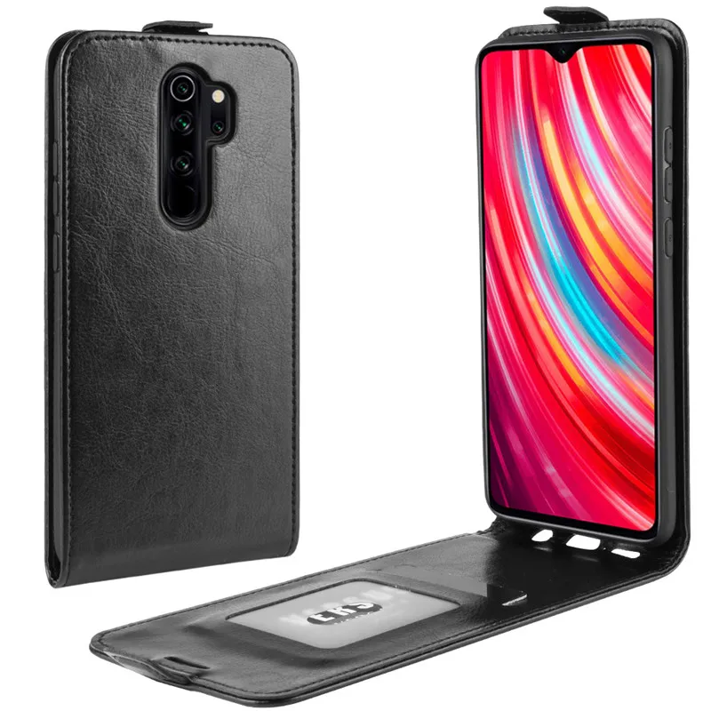 Для Xiaomi Redmi Note 8 Pro Чехол Оригинальный кожаный чехол защитный Funda для Note8 флип