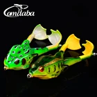 Comdaba, 1 шт., приманка для ловли утки, 13,5 г-9,5 см, рыболовная приманка в виде лягушки, искусственная приманка с объемными глазами, силиконовый кренкбейт, Мягкая приманка для карпа