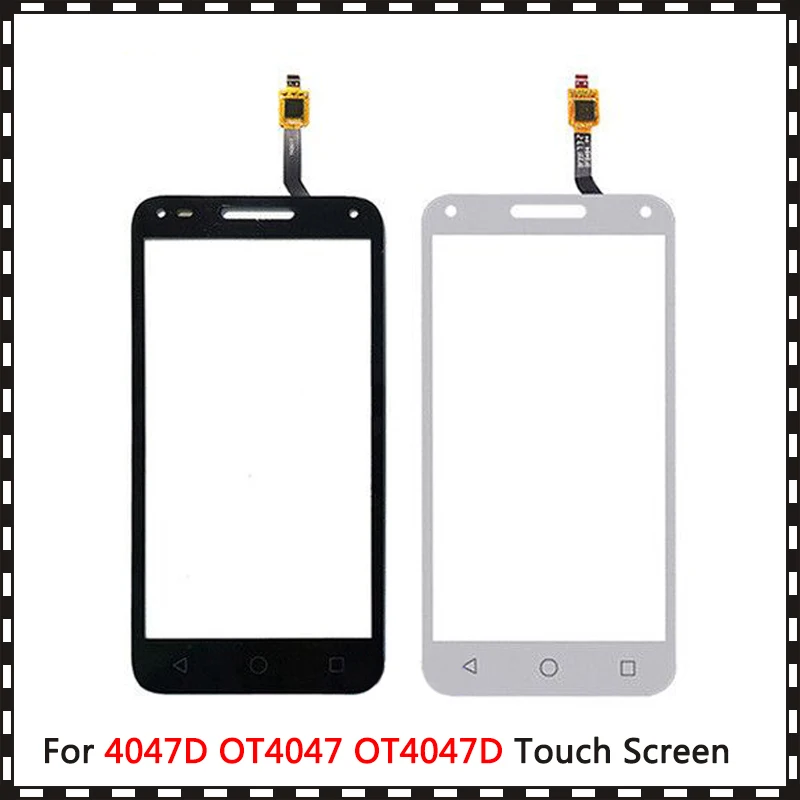 10 шт./лот 5 0 &quotдля Alcatel One Touch U5 3G 4047D 4047G 4047 OT4047 OT4047D сенсорный экран дигитайзер