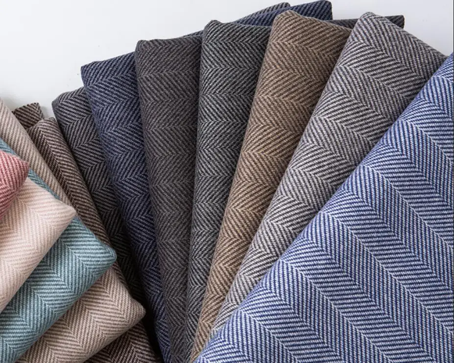 Шерстяная куртка костюм ткань зимний тренд плотная одежда в елочку сделай сам