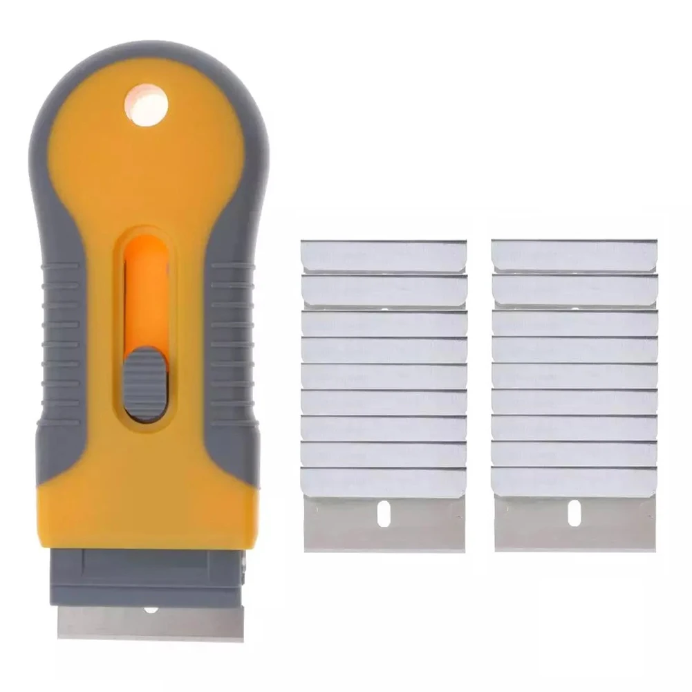 

Glue Glass Scraper Window Glass Scraper + 20pcs Decorators Painting Durable