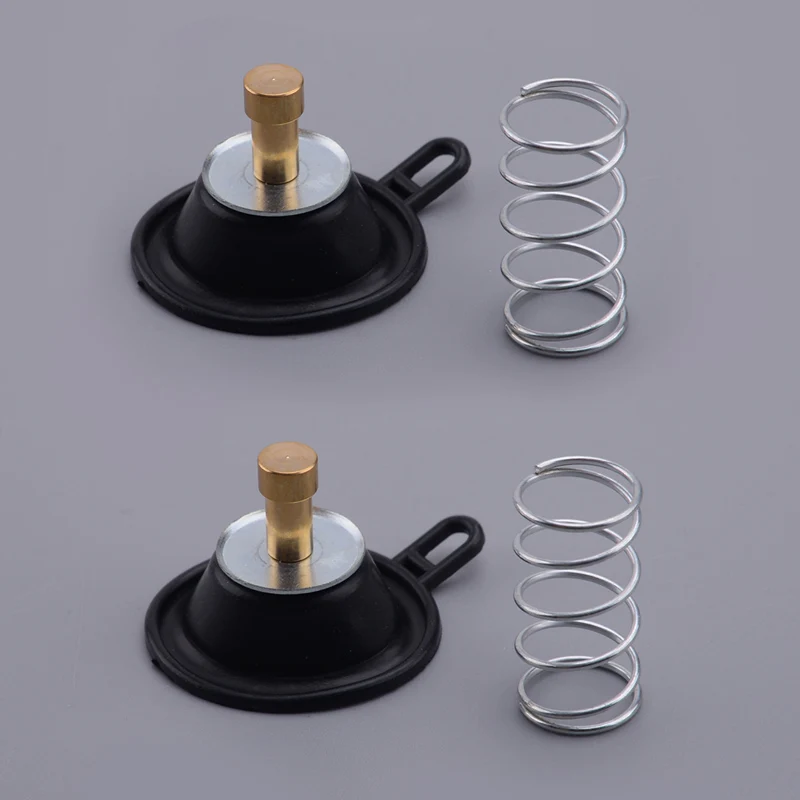 

2 набора, диафрагма и пружина для воздушного отключения карбюратора для Yamaha XV500 K 1983 XV530 XV535 XV535SF