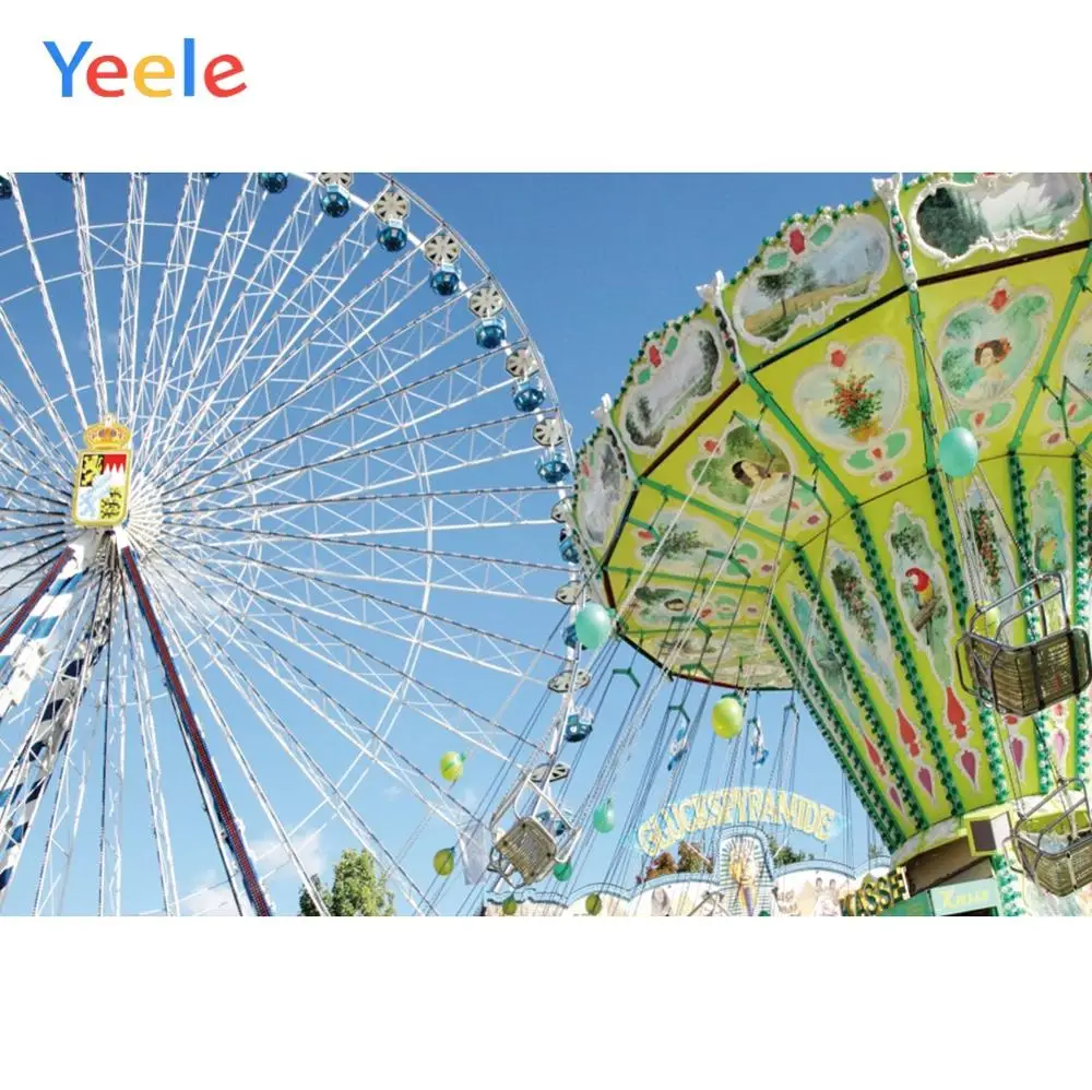 Yeele карнавал качалка плакат с лошадьми портрет вечерние украшения