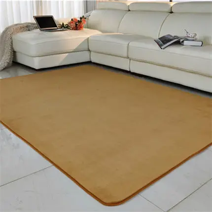 Коралловый флисовый ковер большого размера Zeegle для гостиной домашней комнаты