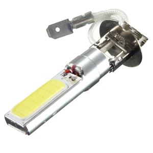 Светодиодные Автомобильные лампы 2 шт.лот H3 COB, фары, противотуманные фары, лампа, источник света для парковки, 12 В, супер яркий белый, 6000K