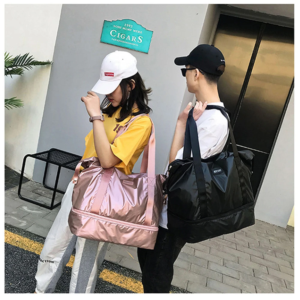 Спортивные сумки для женщин тренажерного зала фитнеса сухой и влажной сепарации