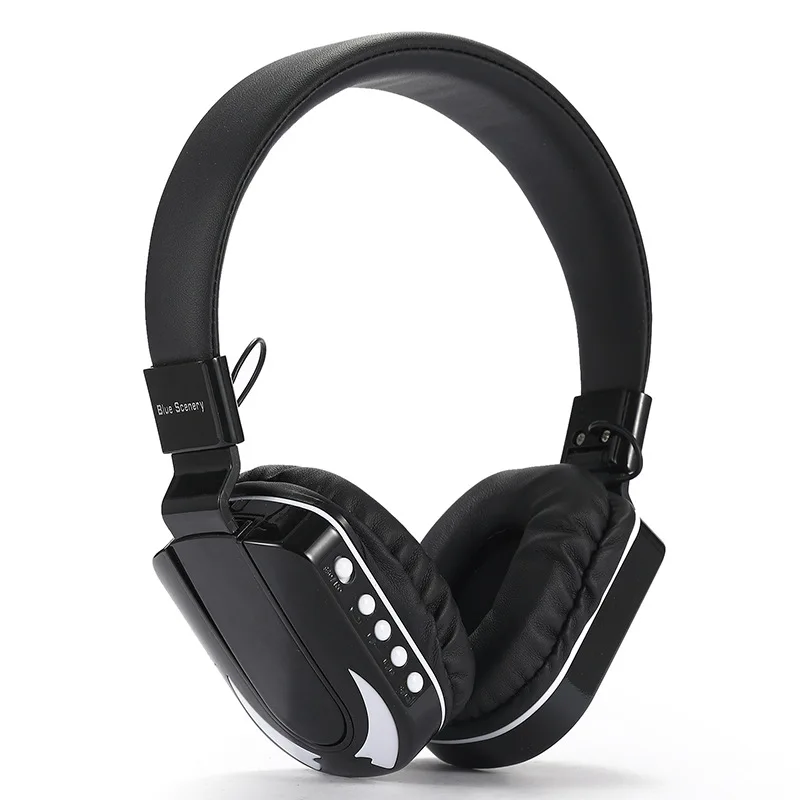 Черный Игровая bluetooth-гарнитура беспроводной микрофон объемные стерео наушники для ПК ноутбука PS4 Xbox бег тренажерный зал Handsfree наушники - Цвет: Черный