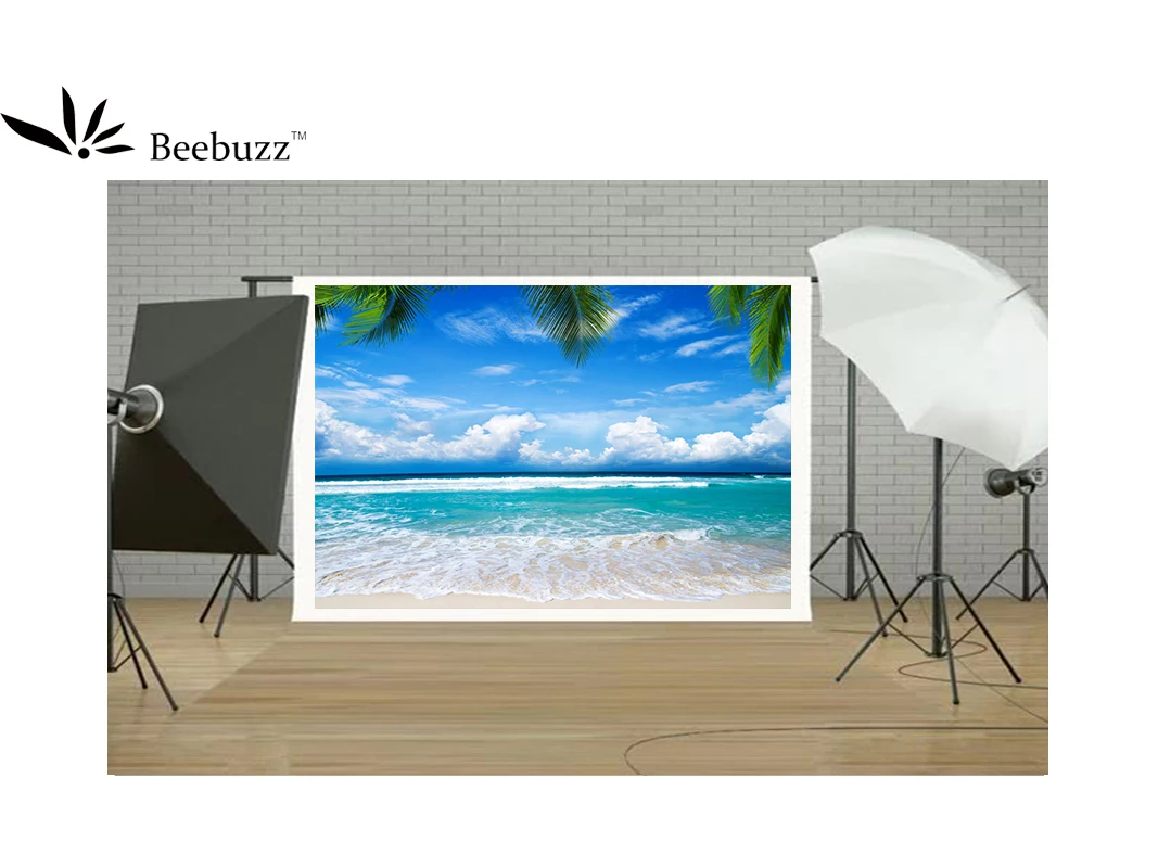 Летний Пляжный фон для фотосъемки Beebuzz|Фон фотосъёмки| |
