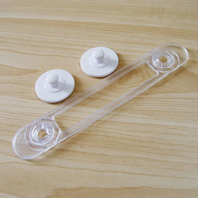 Cerraduras transparentes para puerta de caj&oacute;n, cerraduras de seguridad para armario, cuidado de seguridad para beb&eacute;s y ni&ntilde;os, correas de pl&aacute;stico, protecci&oacute;n para beb&eacute;s, 2 uds.-4
