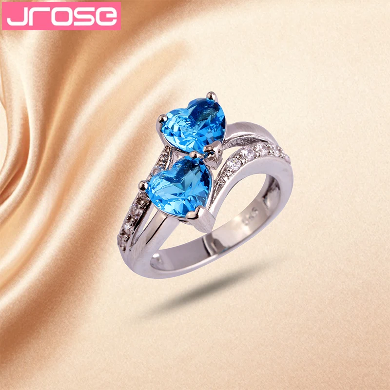 Кольцо JROSE Shinning кольцо с турмалином и белым фианитом серебряного цвета размер 6 7 8