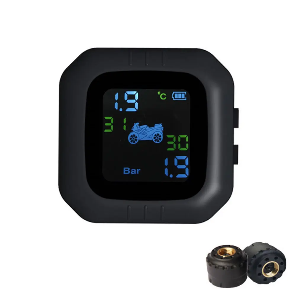 Внешняя сигнализация Tpms для мотоцикла беспроводные датчики давления в шинах