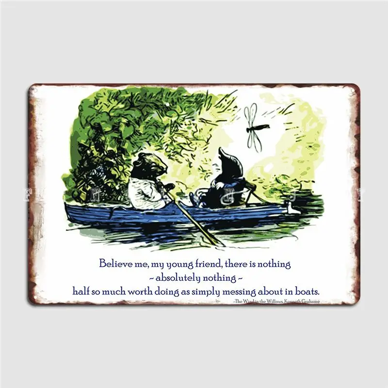 

Металлический знак в стиле ретро для лодок