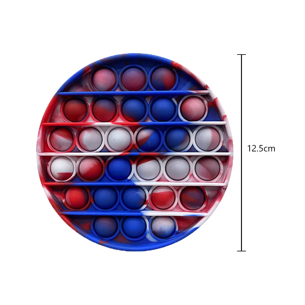 

Push Pop Bubble Fidget Sensory Squeeze Toy Anti-stress Puzzle Toys For Adult Children's Stress Relief Toy Plastic Voice Push Bub