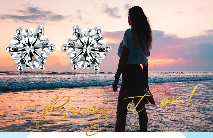 Jewelrypalace высокое качество натуральный белый топаз круглый камень Серьги 925 Серебро Стад девушка сказочный подарок Модные украшения