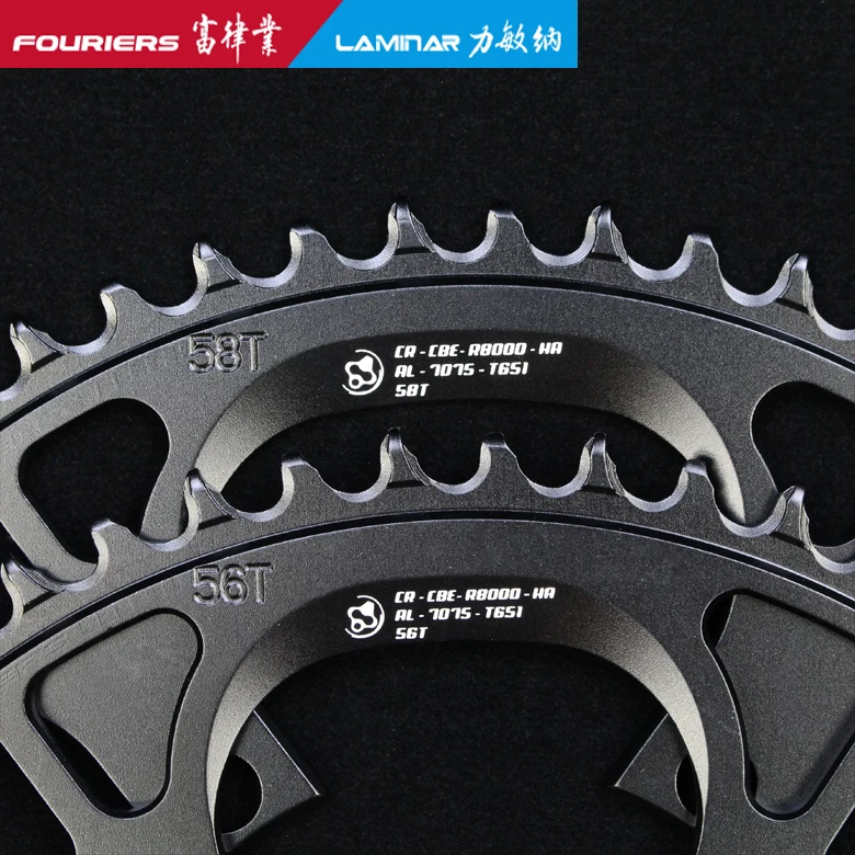 Круглая Звездочка для шоссейного велосипеда fourier R110 / 4 BCD 110BCD с узкой шириной 42T-58T