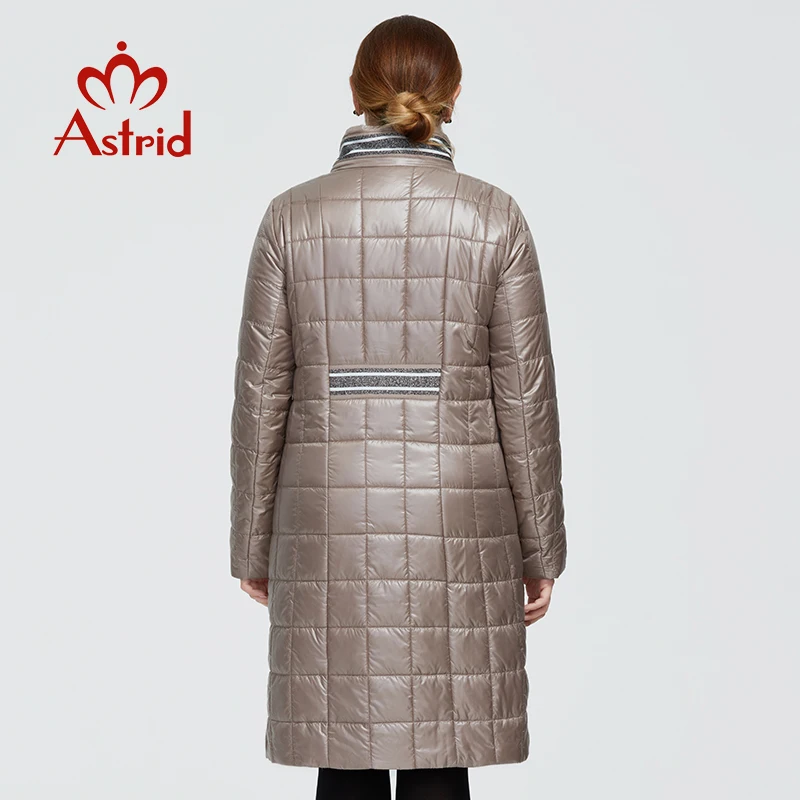 Astrid 2020 новое осенне зимнее женское пальто Женская ветрозащитная теплая длинная