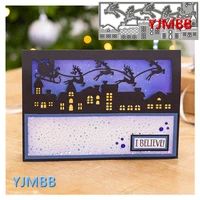 yjmbb different pattern borders 3metal cutting mould scrapbook album paper diy card craft embossing merry christmas die cutting