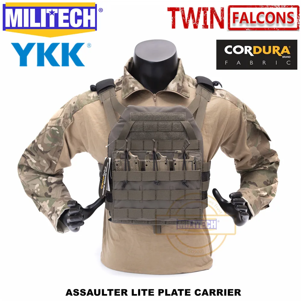 MILITECH TW twinfalcon ALPC нападение LITE тарелка тактический жилет изготовлен из 500D DELUSTERING