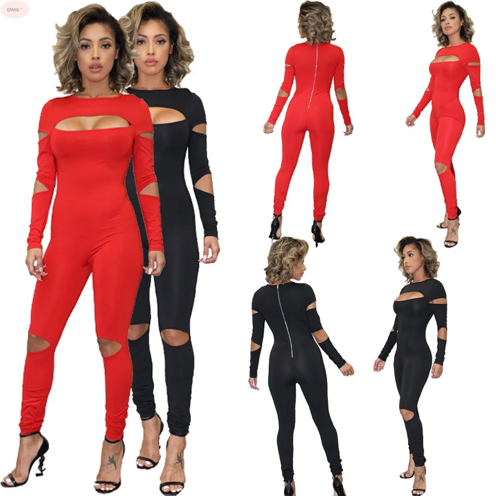 

Женская одежда в европейском и американском стиле H5238, однотонный, модный, эффектный, Модный комбинезон с прострочкой