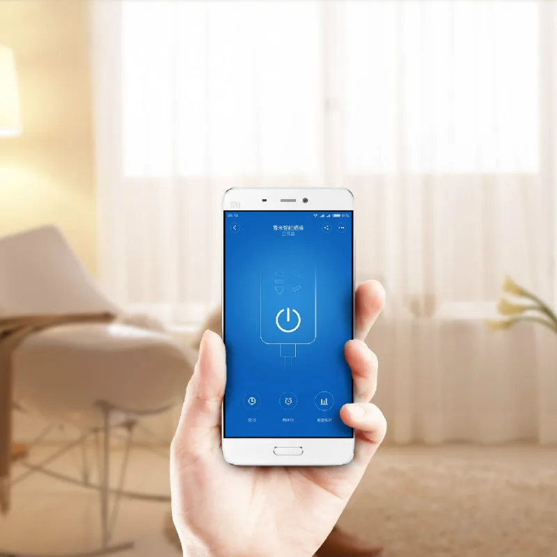 Оригинальный умный удлинитель Qingmi XiaoMi Mjia с 3 USB-портами Wi-Fi 5 В/2 4 А быстрая зарядка