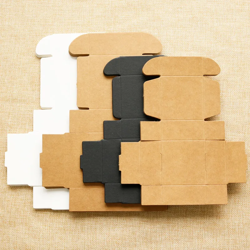 5 шт. коробки из крафт бумаги мыло ручной работы в коробке Свадебные вечеринки