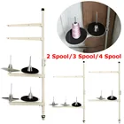 Держатель для вышивальной стойка для катушки, стойка для домашней швейной машины 234 резьбовое стеганое полотно, органайзер с проволочной рамой для шитья