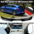 Спойлер на крышу заднего стекла, солнцезащитный козырек от дождя, универсальная губа для Volkswagen VW Scirocco 2015 + 2016 2017 2018 2019 2020