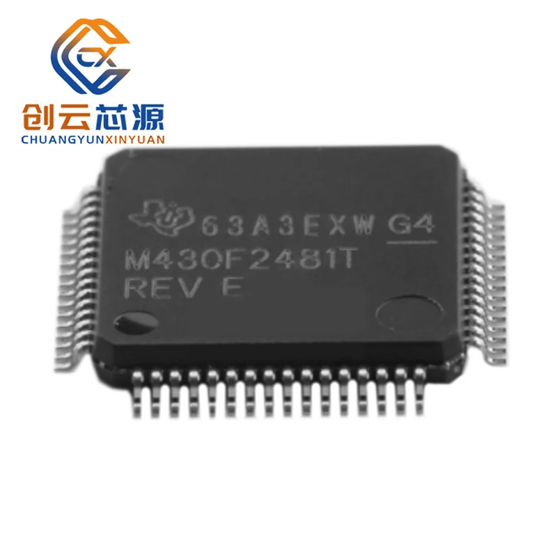 

1Pcs New Original MSP430F2481TPM LQFP-64 Arduino Nano Integrated Circuits Operational Amplifier Single Chip Microcomputer