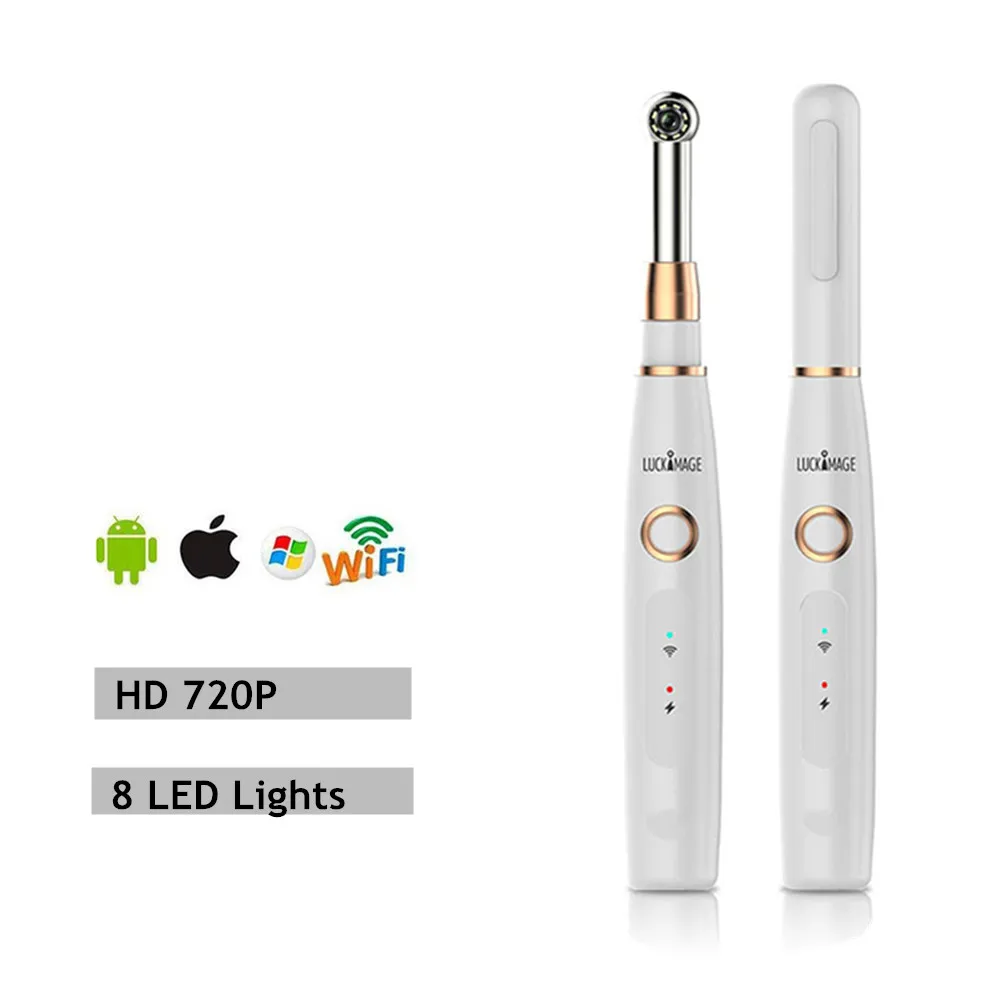 Wi Fi USB Intra Oral Dental Wireless Intraoral Camera Dentist Device 8 Светодиодный светильник в режиме реального времени для видеосъемки