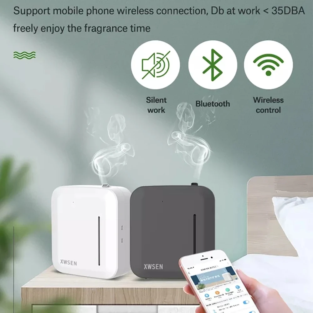 Aroma Lntelligent Fragrance Machine Oil diffus Essential Diffuser 150ml Timer APP Control for Home Hotel Office | Бытовая техника