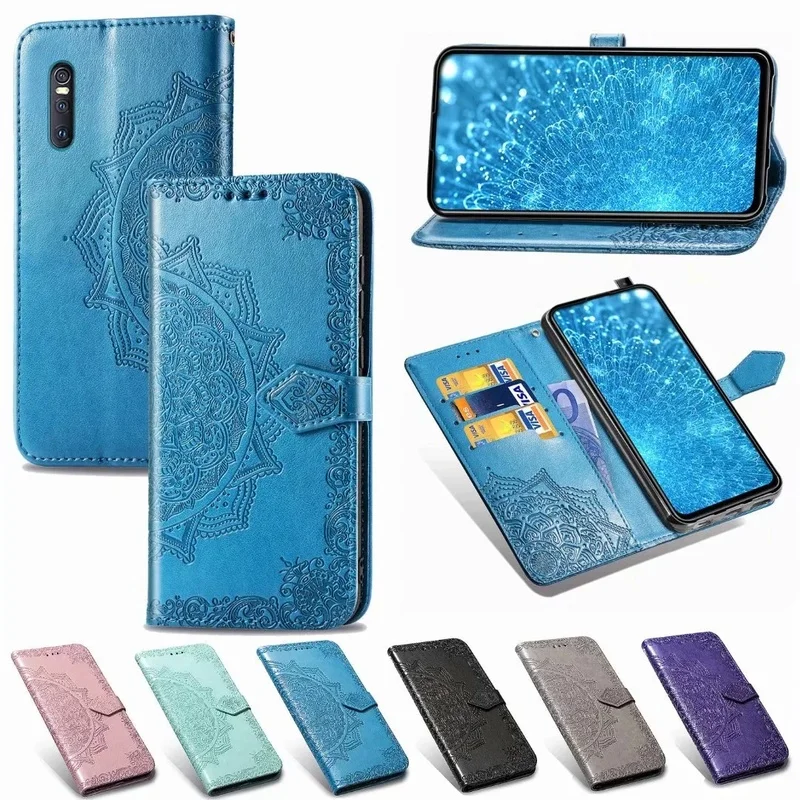 Чехол книжка для VIVO Y50 Y30 Y20i Y20S Y31S Y51A Y52S t1 Y20A V17 Neo V9 Y91C Y85 Y17 Y12 Y15 Y19 Y11S
